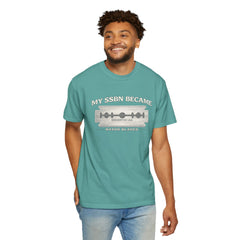 My SSBN Became Razor Blades Graphic Vintage Submarine Veteran Tee