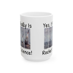 Yes, It Really Is Rocket Science Mug - US Navy Submarine Launched Tomahawk Missile, Submarine Veteran Gift