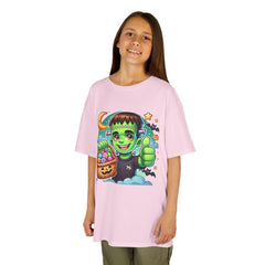 Kids Halloween Frankenstein Monster Tee
