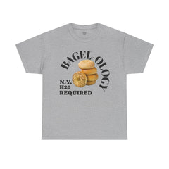 BAGEL -OLOGY NY H20 Needed - Unisex Heavy Cotton Tee