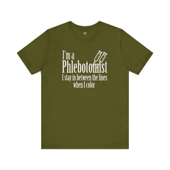 Phlebotomist Humor Tee, Funny Medical Shirt, Nurse Gift, Blood Tech Wear, Cute Phlebotomy Humor, Healthcare Apparel