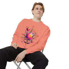 Cosmic Orbit Sweatshirt — Neon Planet Graphic Pullover