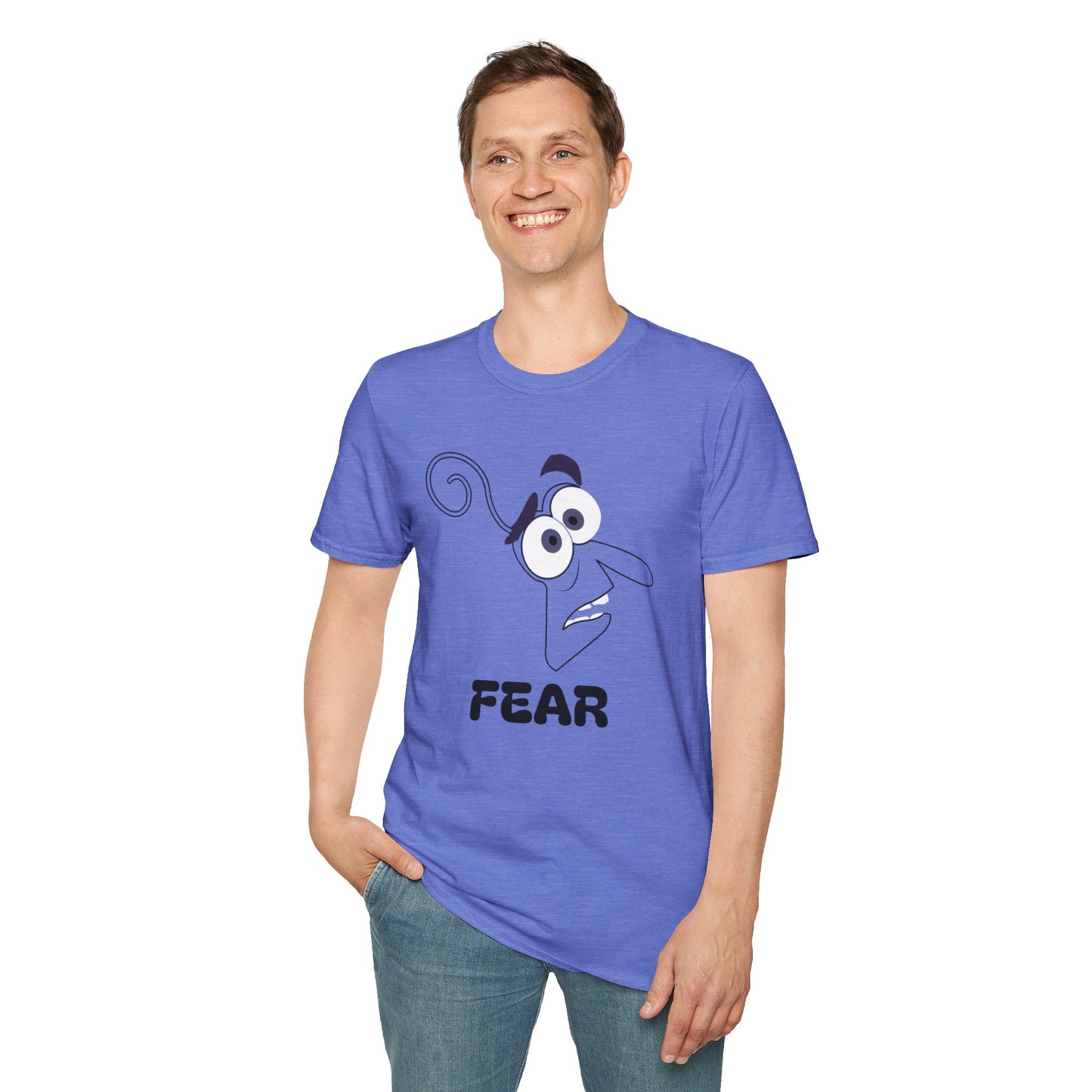 FEAR Emotion Graphic Unisex Softstyle T-Shirt