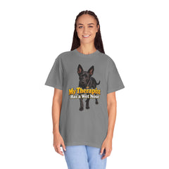 My Therapist Has a Wet Nose Personalized with your dog(s) image T-Shirt