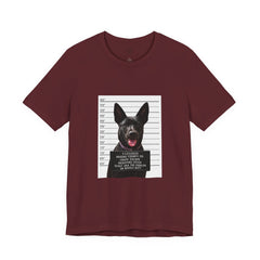 K9 Mugshot Personalized with your Dog T-Shirt