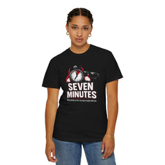 Seven Minutes Alarm Clock T-Shirt — Funny Resident Evil Retro Timer Graphic Tee