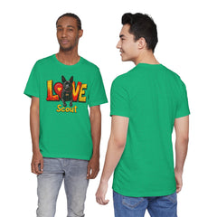 Personalized Love Your Dog T-Shirt — Designed with your dogs name and picture Graphic Tee