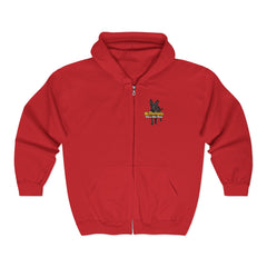 Personalized with your dogs image Zip Hoodie — "My Therapist Has a Wet Nose" Graphic
