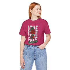 Positive Vibes Love Friendship Unisex Tee - LOVE FAKE FATE