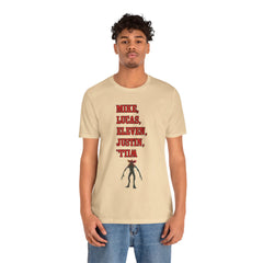 Unisex Jersey Tee - Retro Demogorgon Monster Design for Fans of Adventure & Fantasy