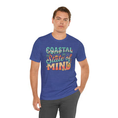 Coastal State of Mind Tee — Retro Beach Graphic T-Shirt