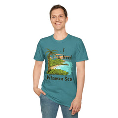 I NEED Vitamin Sea Unisex Softstyle T-Shirt