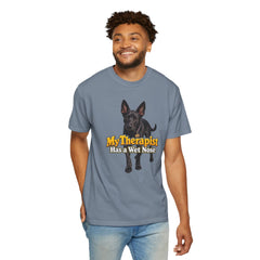 My Therapist Has a Wet Nose Personalized with your dog(s) image T-Shirt