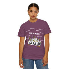 Funny K-6 Seagulls Personalized Teachers Name Garment-Dyed T-shirt