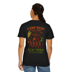 Camp Hero State Park T-Shirt, New York After Dark Collection Boy Scouts, Phantoms and Aliens Oh My.