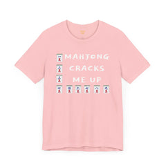 Funny Mahjong CRACK TShirt, unique mahjong gift, unisex soft Tee, gift for mahjong player, mahjong gift for her, Mahjong enthusiast present