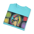 Pop Art Pinup Girl - Comfort Colors Garment Dyed Shirt