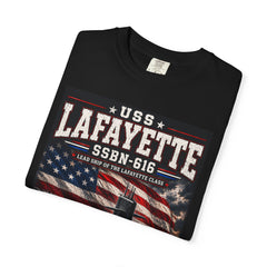 USS Lafayette SSBN-616 Submarine T-Shirt — Forty One For Freedom Patriotic Tee