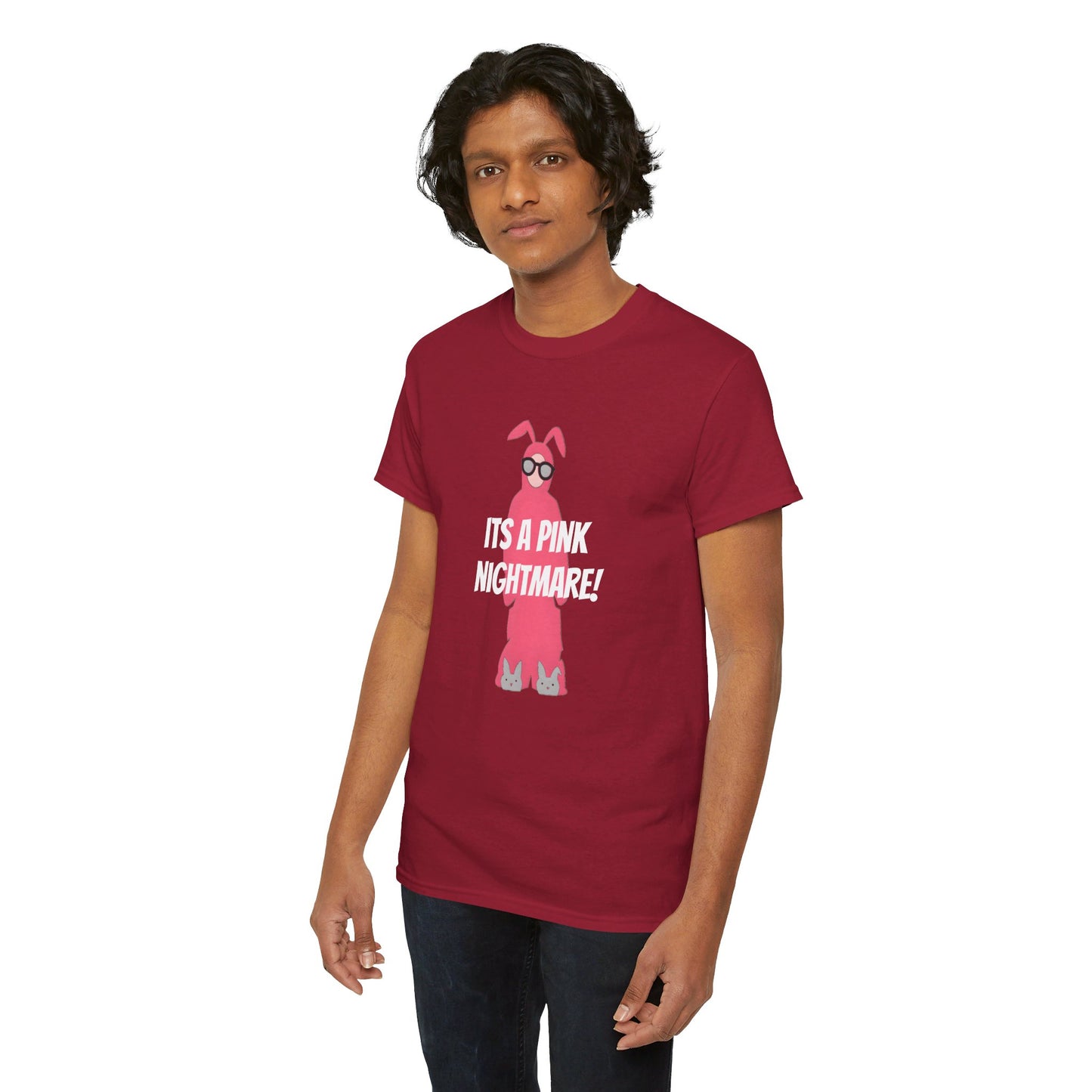 Ralphie Its a Pink Nightmare - Unisex Heavy Cotton Tee