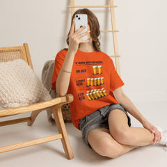 T-Shirt -  "A" School Math for Sailors Funny Beer Graphic Tee
