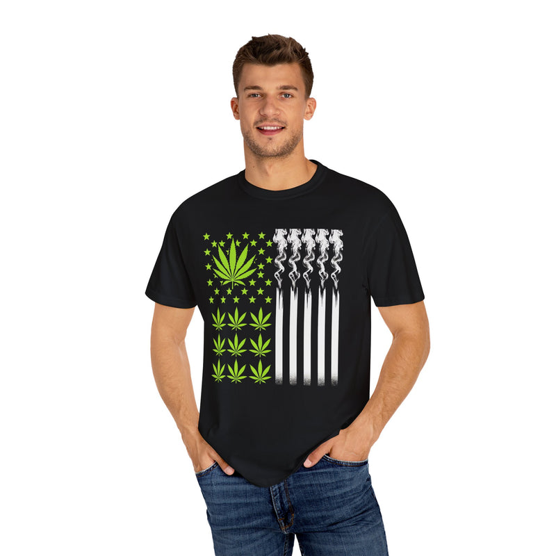 WEED FLAG - Comfort Colors Garment Dyed Shirt