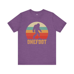 Retro Sunset Bigfoot Tee - Amputee Awareness T-Shirt