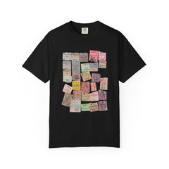 Classic Rock Concert Tickets  Garment-Dyed T-shirt