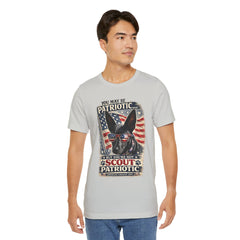 Personalized with your Dogs name and image - Patriotic Dog T-Shirt