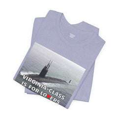 Funny Submarine Tee, Nautical Humor Shirt, Virginia-Class Submarine Gift, Unisex Graphic T-Shirt, Navy Life Apparel, Casual Wear