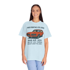 Retro Pontiac 1969 GTO Judge - Unisex Comfort Colors Garment Dyed T-Shirt