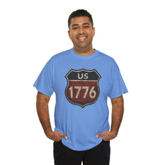 Vintage USA Pride Tee - 1776 Unisex Heavy Cotton Tee