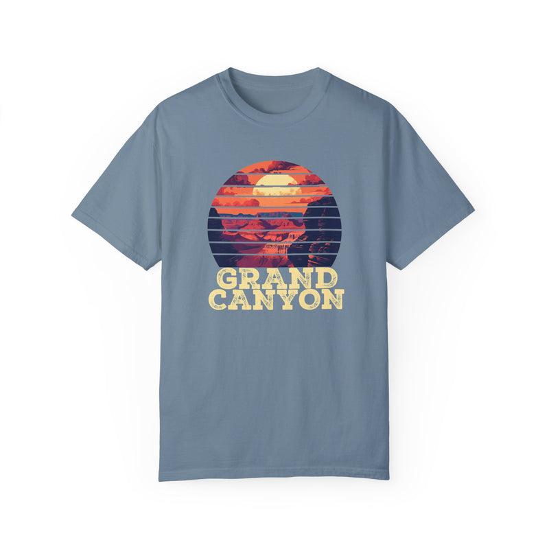 Grand Canyon National Park Graphic, Comfort Colors Soft Relaxed Fit Unisex Garment-Dyed T-shirt