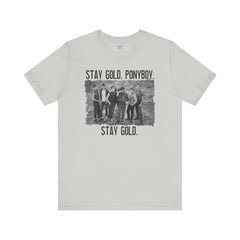 The Outsiders Shirt, Front and Back Images, Greasers Characters Shirt, Unisex Jersey Short Sleeve Tee