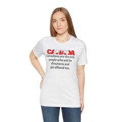 Funny Canadian Language Quote Unisex Tee