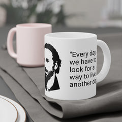 Rick Grimes Quotes Ceramic Mug — The Walking Dead Graphic Coffee Cup (11/15/20oz)