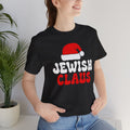 Santa Jewish Claus - Unisex Jersey Short Sleeve Tee