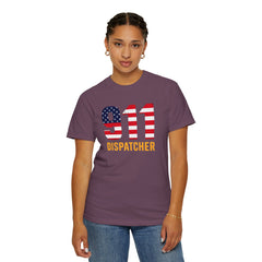 Vintage 911 Dispatcher Garment Dyed T-Shirt