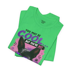 Scout Cool Dog T-Shirt — "You May Be Cool... But You're Not Scout Cool" Graphic Tee