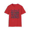 Husband Father Protector Hero Unisex Softstyle T-Shirt