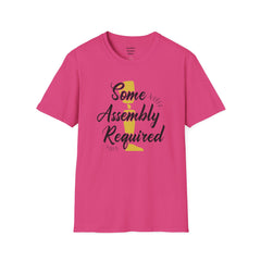 Some Assembly Required - Unisex T Shirt,Amputation Awareness,Limb Loss Awareness,Gift For Her,Gift For Him,Leg Amputee,Arm Amputee