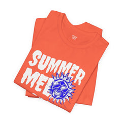 Summer Meltdown Graphic Tee — "Summer Melt Down" Sun Design
