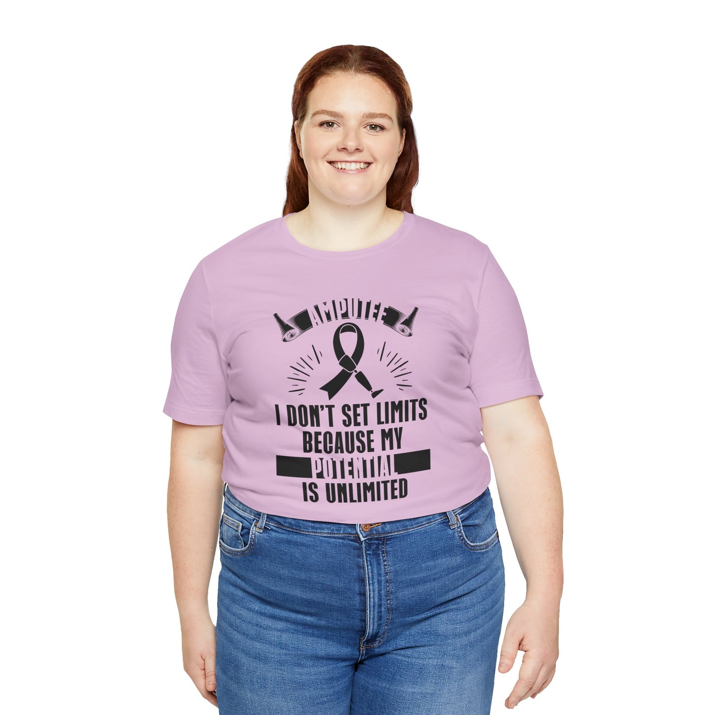 Motivational Amputee Quote - Unisex T Shirt