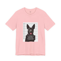 K9 Mugshot Personalized with your Dog T-Shirt