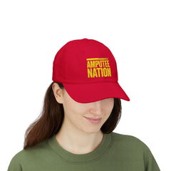 Amputee Nation Classic Dad Cap, Casual Hat for Support, Gift for Amputees, Awareness Cap, Adjustable Dad Hat