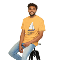 Hempstead Bay Sailing Club Graphic T-Shirt — "Real Sailors Fly Scots" Nautical Tee