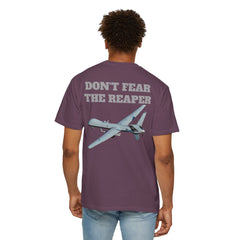 Unisex Garment-Dyed T-Shirt - Don't Fear the Reaper Graphic Tee