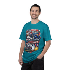 Hockey Hat Trick T-Shirt — USA Men's, Women's & Paralympic Gold Tribute 2026
