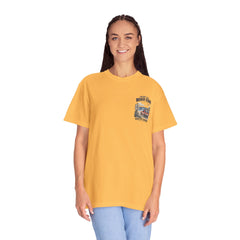Where the Road Ends Long Island Unisex Garment-Dyed T-shirt