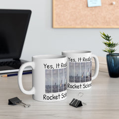 Yes, It Really Is Rocket Science Mug - US Navy Submarine Launched Tomahawk Missile, Submarine Veteran Gift