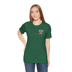 Montana Rules Tee - “3 Things You Don’t Do in Montana: Don’t Pet the Buffalo, Outdrink Canadians, Mess with Cowboy Music”